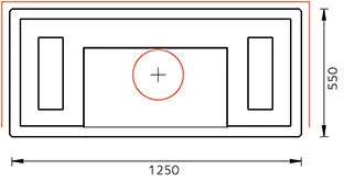 печь-камин tulikivi saramo trio grafia 1500 мм 