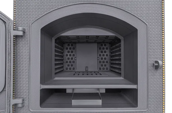 печь для бани gfs гром 80п2 под облицовку (короб/дверца для пара)