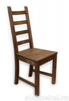 стул №5 (массив сосны, старение), палисандр, ирб