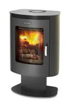 печь-камин тмф визиера черная бронза 150