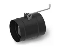 шибер тмф ф200 мм, 1,5мм, 08пс прямой, антрацит (профессор)#