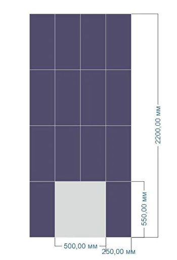 облицовка стены прометалл пироксенит элит (1уп=14шт плиток) 2200х1000х20мм